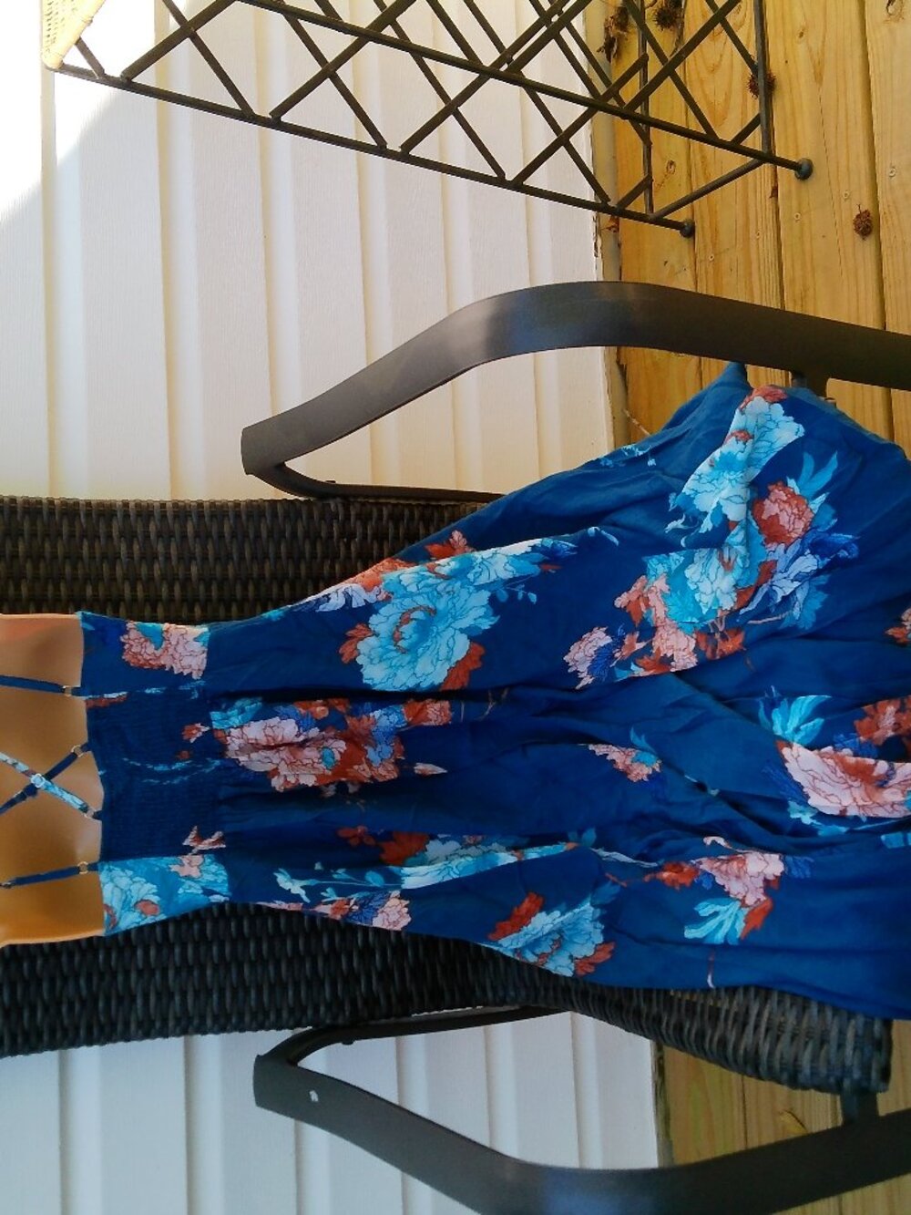 JAASE HANDSHAPED IN THE SHED LONG DRESS BUTTON UP FRONT SIZE SMALL - Picture 3 of 7